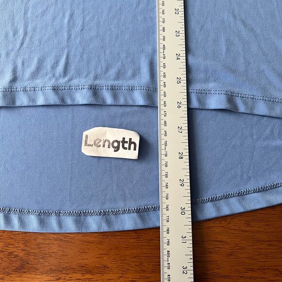 Susan Graver Women's M Tunic Top Stretch Knit Hi-Low Hem‎ Basic Casual Travel - Picture 9 of 10